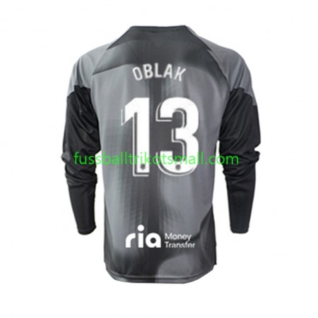 Fußballtrikots Atlético Madrid Jan Oblak 13 Torwart 2022-2023 Langarm Auswärts-trikot kaufen